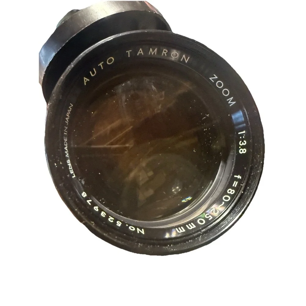 Tamron Auto Zoom 80-250mm‎ f3.8 Lens for Nikon Vintage Telephoto Japan 523978